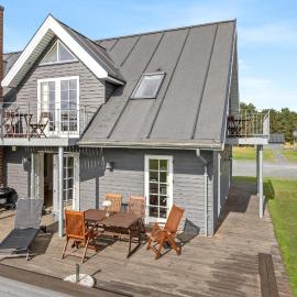 Rømø Kirkeby में, होटल Holiday Home Vestergade Rømø Xi