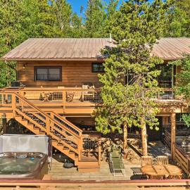 1 Mi to Peak 7: Home w/ Hot Tub in Breckenridge!