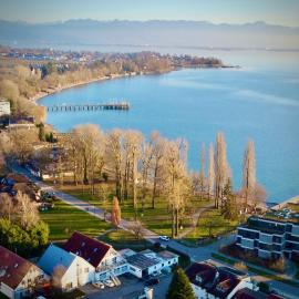 Ferienwohnung Louise 50 m zum See, hotel in Kressbronn am Bodensee