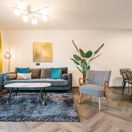 Simonswald में, होटल Moderne 3 Zi-FeWo "Vintage Style" 70 qm Nähe Freiburg