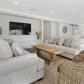 4 bedroom home with theatre room, close to CBD and beaches.