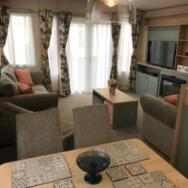 The Roecliffe, Holiday mid-lodge, Shorefield Country Park