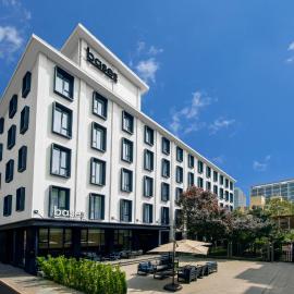base-Beijing Sanlitun Serviced Apartment, hotel v Pekingu