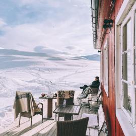 Viesnīca Bygdin Høyfjellshotell pilsētā Breitostolena