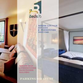 2 Appt MédiéLounge ou MédiéOld, Parking Vue magnifique par Beds76, ξενοδοχείο στη Ρουέν