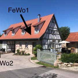 Ferienhaus Hassgautor, hotell i Aidhausen