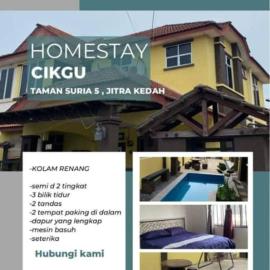 Rumah Cikgu 3bilik tidur, hotel en Jitra