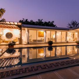 StayVista's Le Sutra Great Escapes - 5BR - Geometrica - Artistic Rooms, Mountain View, Pool, and Gazebo Retreat