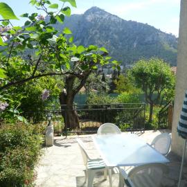 L'arche en rez de jardin de villa à Toulon