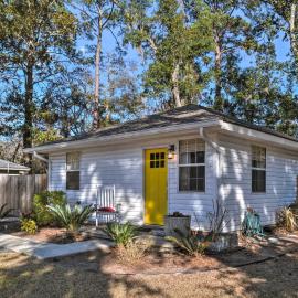 Fire Pit + Yard: Charming Port Royal Home!