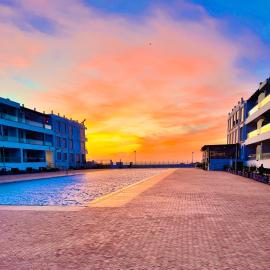 The blue pearl-Sensational beach apartment in Aourir