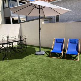 Maison 4 Pièces/6 Pers, Terrasse, Plage 150m, Centre-Ville Valras-Plage - FR-1-701-43