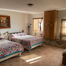 Jardín Quinta Las Fuentes Cabañas, Valsequillo. PUEBLA, hotel v destinaci Puebla