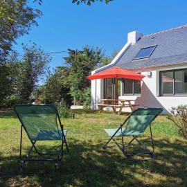 Maison neuve lumineuse près de Donnant, calme - FR-1-418-215、バンゴールのホテル