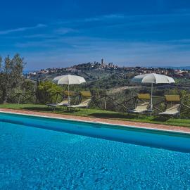 Podere Sant'Elena, hotell i San Gimignano