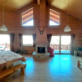 Chalet spacieux 14 pers., cheminée, parking La Joue du Loup - FR-1-504-625