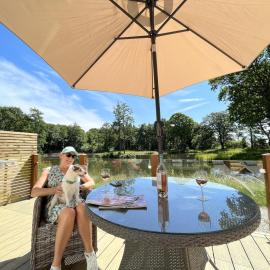 Rowan Boutique Lodge for couples with a dog