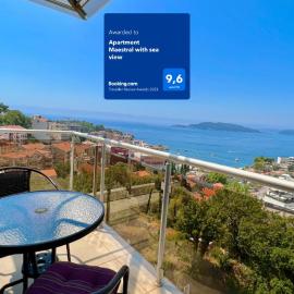Apartment Maestral with sea view, hotel a Pržno