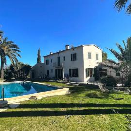 Son Jordi nou, beautiful villa near Alaro big swimming pool, BBQ mountain views 12people, hotelli Consellissa