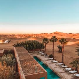 Kanz Erremal, hotel u gradu Merzouga