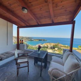 Endless Blue Villa - Amazing Sea view, hotel in Agia Pelagia