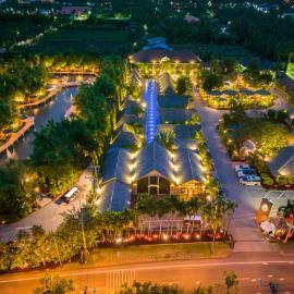 Khum Damnoen Resort、ラーチャブリーのホテル
