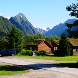 Bøyum Camping, hotel a Fjærland