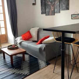 Appartement avec chambre ouverte