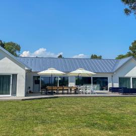 Beach Front Home In Skivarp With House Sea View
