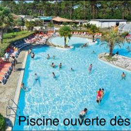Au viviers camping Siblu sublime mobilhome climatisé، فندق في Claouey