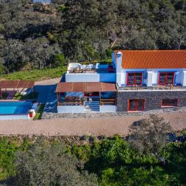 Sierra Melides Villa,Alentejo, BR2 with private pool, BR3 with private pool - near beach