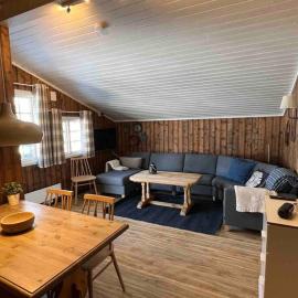 Koselig hytte med uteplas ved Hallingdalselva, viešbutis mieste Al