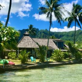 Poerani Moorea、モーレア島のホテル