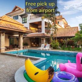 Angel Pool Villa Phuket - SHA Extra Plus - indoor Warm pool -free airport pick up, хотел в Пукет