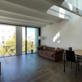 Loft en el centro con aire acondicionado