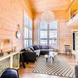 Villa Pisara Slopes 1,2 km Incl WiFi, AC, Sauna, Hotel in Suomutunturi