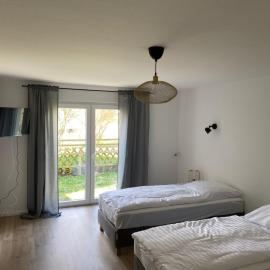 Monteurswohnung mit kleinem Garten 600M zur Stadtmitte