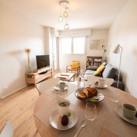 Apt 2/4 pers. Arcachon + Parking / Le Perchoir