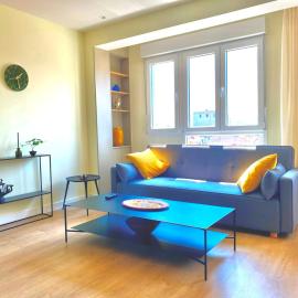 SUITE PLAYA GIJON CENTRO, apartamento nuevo, 4 huéspedes VUT-3622-AS, hotel v destinaci Gijón