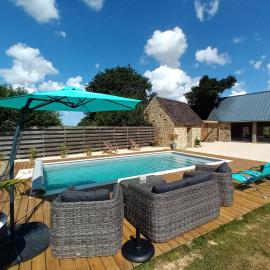 Gîte avec piscine