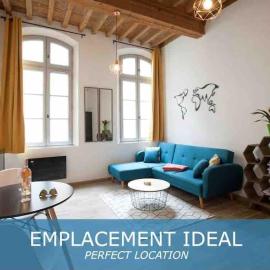Appartement lumineux en centre-ville