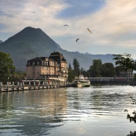 Hotel Du Lac, hótel í Interlaken