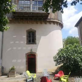 chateau d'eau logement insolite、Tournemireのホテル