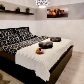 New Modern SelfCheckin PublicFreeParking HighSpeed Wifi KingSizeBed, viešbutis Baden Badene