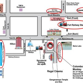 Colombo Downtown Monkey Backpackers Hostel, hotel u gradu 'Colombo'