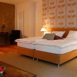 Haus Keppelborg: ZI Rosina mit Burggartenblick, hotel em Heek