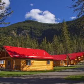 Jasper East Cabins, hotel Brule Minesben