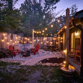 Steps from Downtown Pigeon Forge Parkway + Private Hottub and firepit - Wifi - Firefly Bungalows