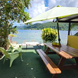 VILLA DE LA BAIE RAIATEA - Bord de mer de 70 m2, hotel Uturoa városában