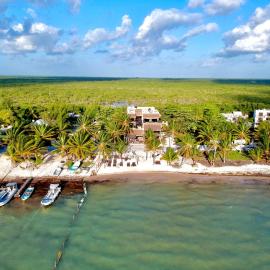 Hotel Luna De Plata Mahahual, hotell i Mahahual